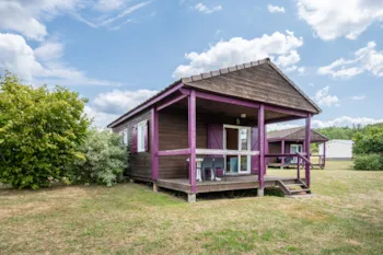 Mietunterkunft - Chalet Zen 35M² - 2 Schlafzimmer - 1 Badezimmer - Camping Seasonova Les Vosges du Nord