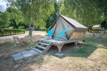 Mietunterkunft - Nomadenbiwak - 2Pers - Camping Seasonova Les Vosges du Nord