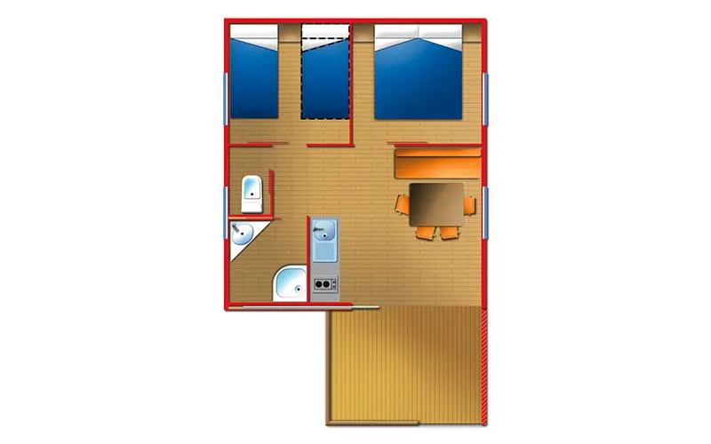 Bungalow Mediterraneo