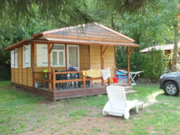 Location - Chalet Gitotel - 32M² - 2 Chambres - - Camping De Roquelongue
