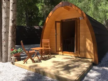 Mietunterkunft - Mega Pod - International Camping Olympia