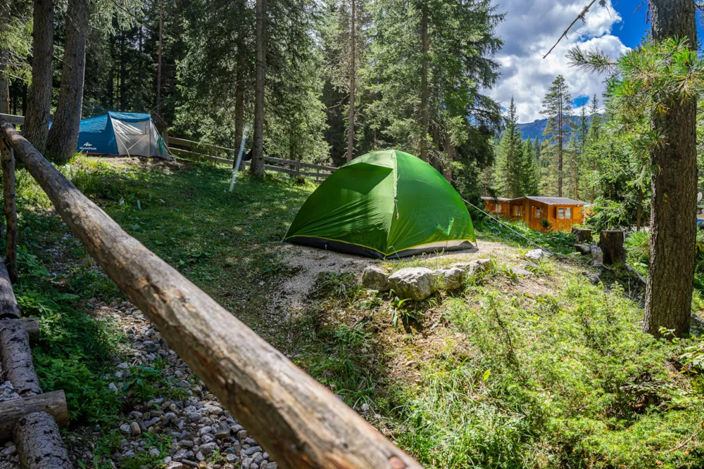 Emplacement - Alpine Tent - Camping Sass Dlacia