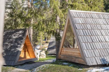 Location - A-Frame Cabin - Camping Sass Dlacia