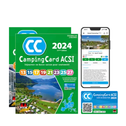 Pitch For Members Of The Camping Card Acsi, Camping Key And Adac