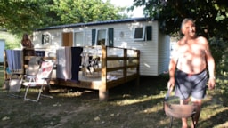 Location - Mobilhome Ophea 32M2 3 Chambres - Camping LES CERISIERS