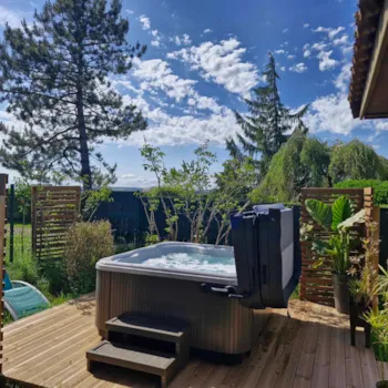 Huuraccommodatie(s) - Prive Jacuzzi Chalet Perce Neige - 2 Slaapkamers - Camping Fraiteux