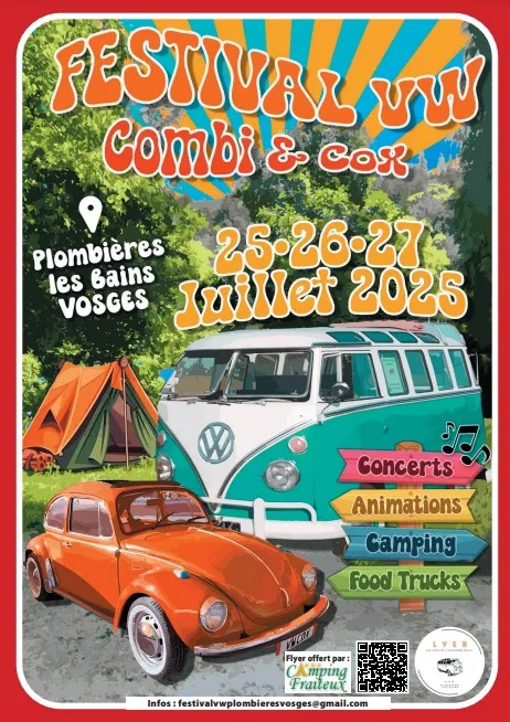 Emplacement - Festival Combi Et Cox 2025 - Plombieres-Les-Bains - Camping Fraiteux