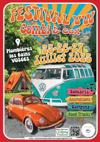 Kampeerplaats(en) - Combi En Cox 2025 Festival - Plombieres-Les-Bains - Camping Fraiteux