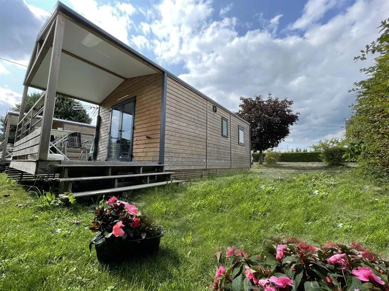 Location - Mobil Home Iris- 1 Chambre - Cuisine - Salle De Bain - Terrasse Couverte - - Camping Fraiteux