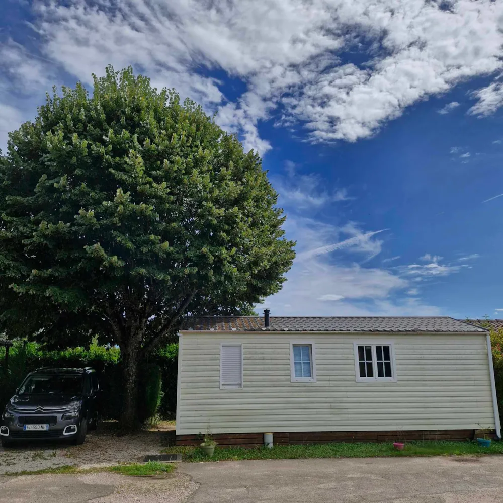 Location - Mobil Home Marguerite - 2 Chambres - Terrasse - - Camping Fraiteux