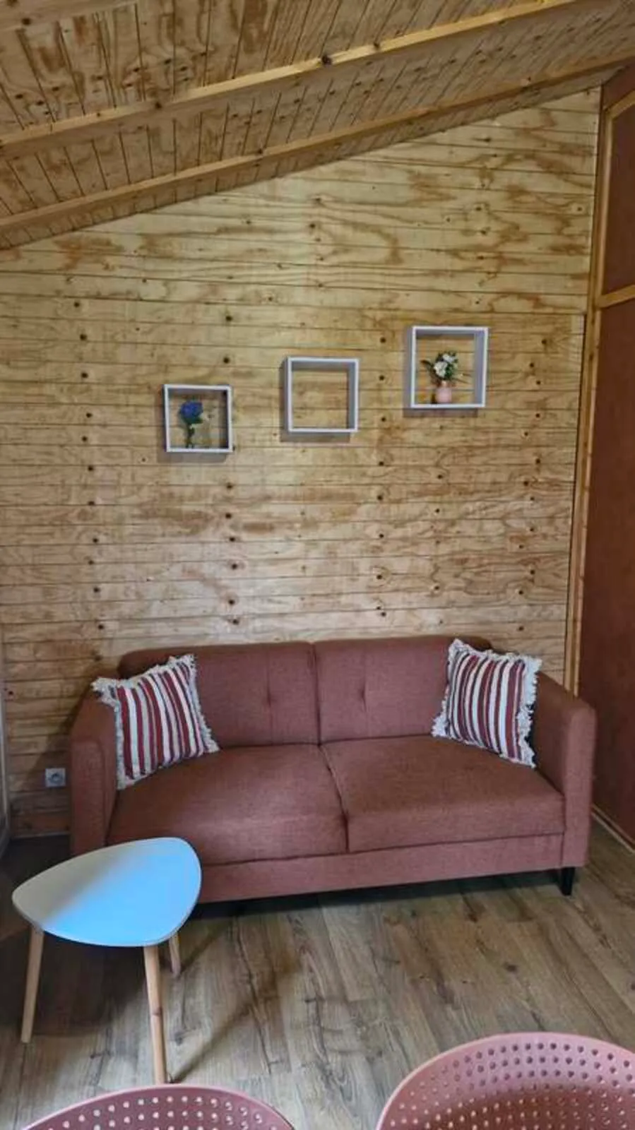 Location - Chalet Primevere - 2 Chambres - Terrasse Couverte - - Camping Fraiteux