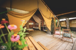 Huuraccommodatie(s) - Tent Safari Saadani - Huttopia Vallée du Lot