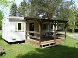 Alojamiento - Mobil-Home Confort 21M² / 2 Chambres - Terrasse - - Camping  SAINT MARTIN