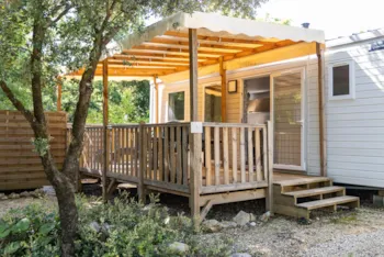 Mietunterkunft - Mobilheim Confort Xl - 2 Zimmer - Camping La Buissière