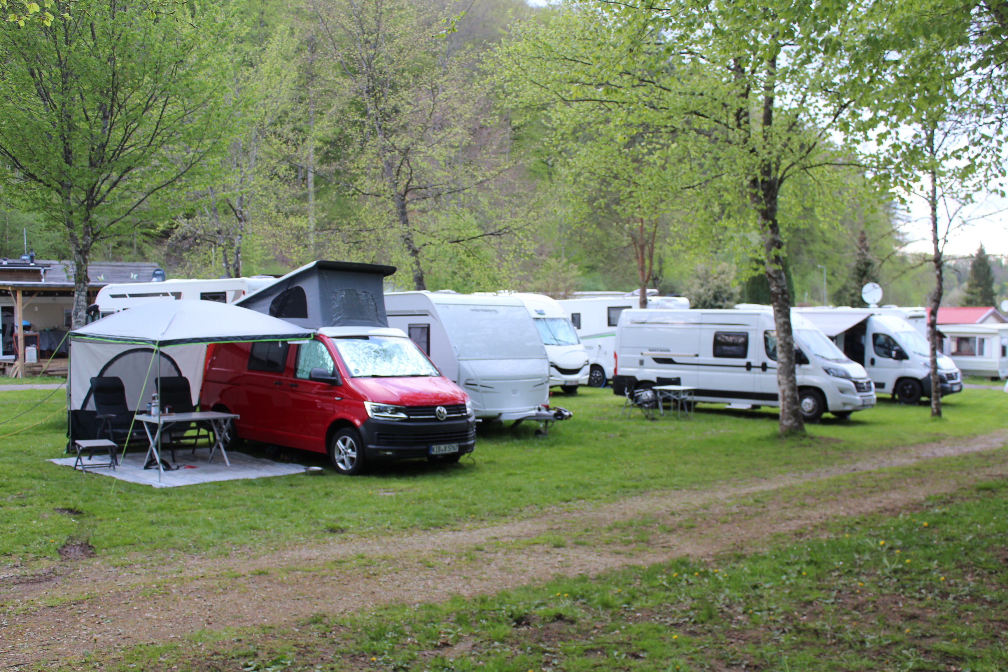 Doorreisplaats camper