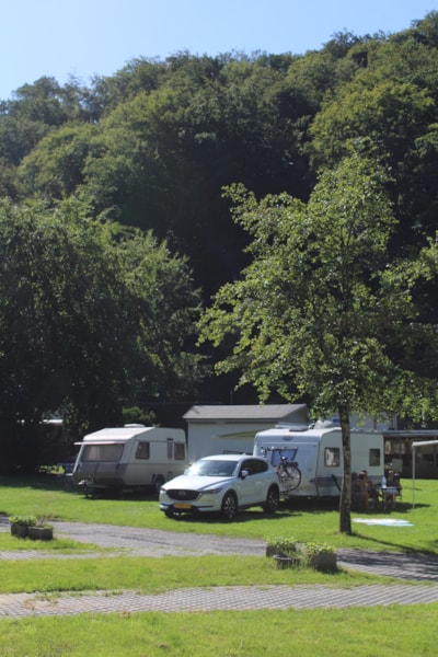 Doorreisplaats caravan