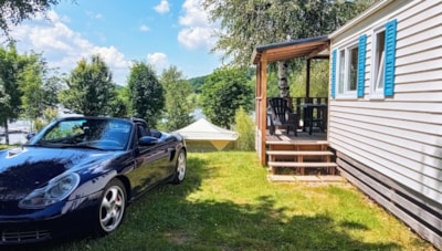 Mobilhome Privilège (with nice view to the lake)