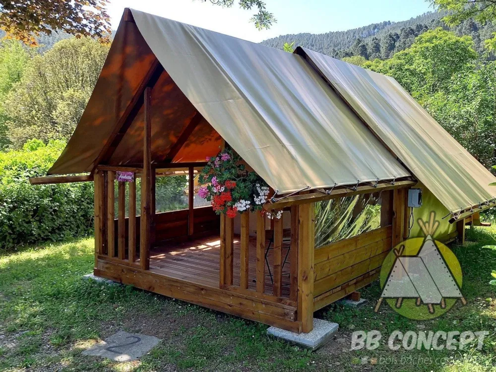 Location - Location Cyclotente 1/2 Personne(S) À La Nuit/Semaine - Camping du Château