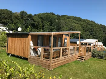 Mietunterkunft - Eco Lodge Premium Victoria - Domaine de Trestraou