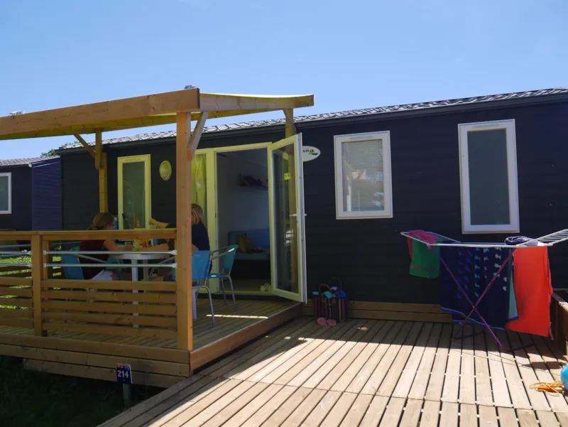 Mobil-Home Confort 26M² (2 Chambres) + Clim + Terrasse 10M²