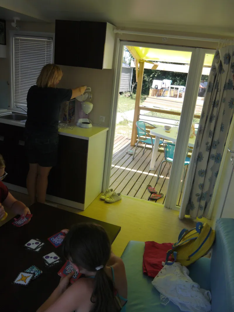 Mobil-Home Confort 26M² (2 Chambres) + Clim + Terrasse 10M²