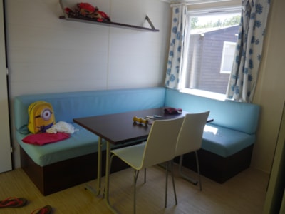 Mobile-home Confort 26m² (2 bedrooms) + Clim + terrace 10m²