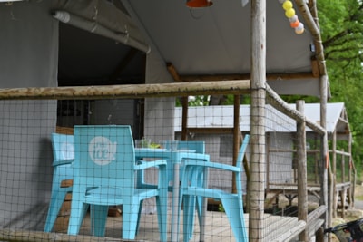 Chalet on piles - without toilet blocks