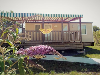 Mobile-home Standard 30 m² (3 bedrooms) + sheltered terrace 12m²