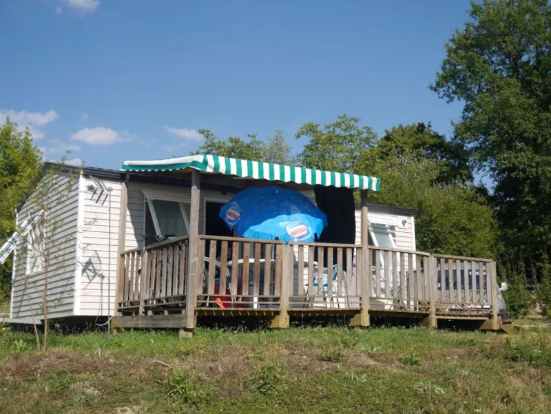 Mobil-Home  Confort  26 M² (2 Ch-2/4 Pers) + Terrasse 10 M² Sans Clim