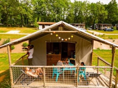 Chalet on piles
