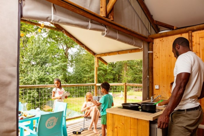 Cabanes Lodges Sur Pilotis Confort 33M² (2 Ch) + Lave-Vaisselle + Terrasse Couverte