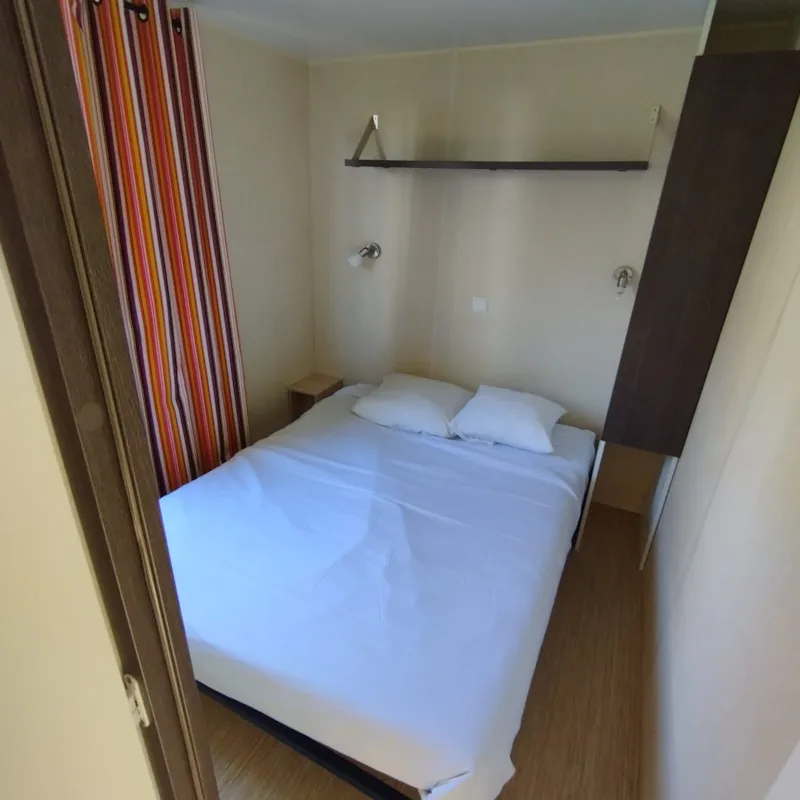 Mobil-Home Confort 22,5M² (2 Chambres) + Clim + Terrasse Semi-Couverte 10M²