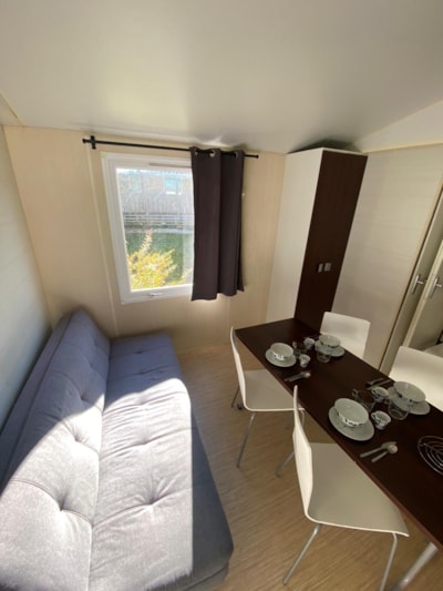 Mobile-home Standard 30 m² (3 bedrooms) + sheltered terrace 12m²