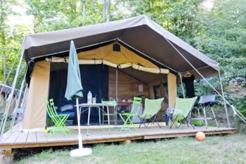 Location - Tente Toile & Bois Sweet + - Huttopia Millau