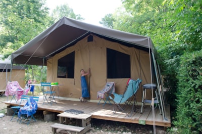 Sweet Wood & Canvas tent +