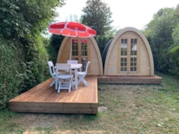 Accommodation - Pods - Camping Les Ombrages
