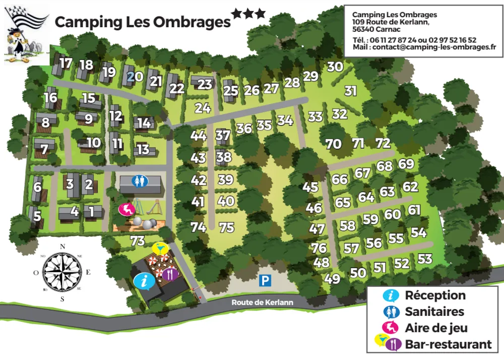 Camping Les Ombrages