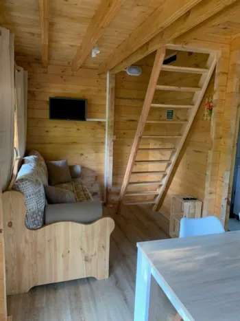 Mietunterkunft - Hütte 2 Schlafzimmer - Camping Les Ombrages