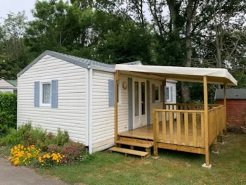 Mietunterkunft - Mobilheim 2 Schlafzimmer - Camping Les Ombrages