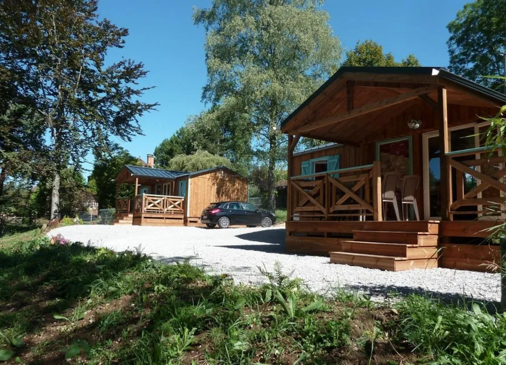Mietunterkunft - Hütte Jura 2 Schlafzimmer - Camping de Boÿse
