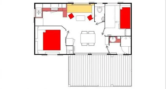 Cabane Jura 2 Chambres