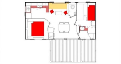 Cabin Jura 2 bedrooms