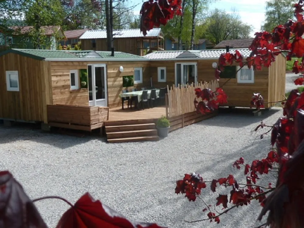 Mietunterkunft - Hütte Tribu 4 Schlafzimmer - Camping de Boÿse