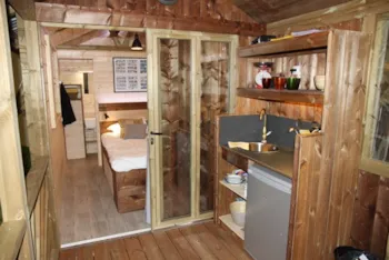 Location - Cabane Cosy 1 Chambre - Camping de Boÿse