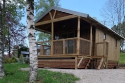 Accommodation - Cabin Cocoon 2 Bedrooms - Camping de Boÿse
