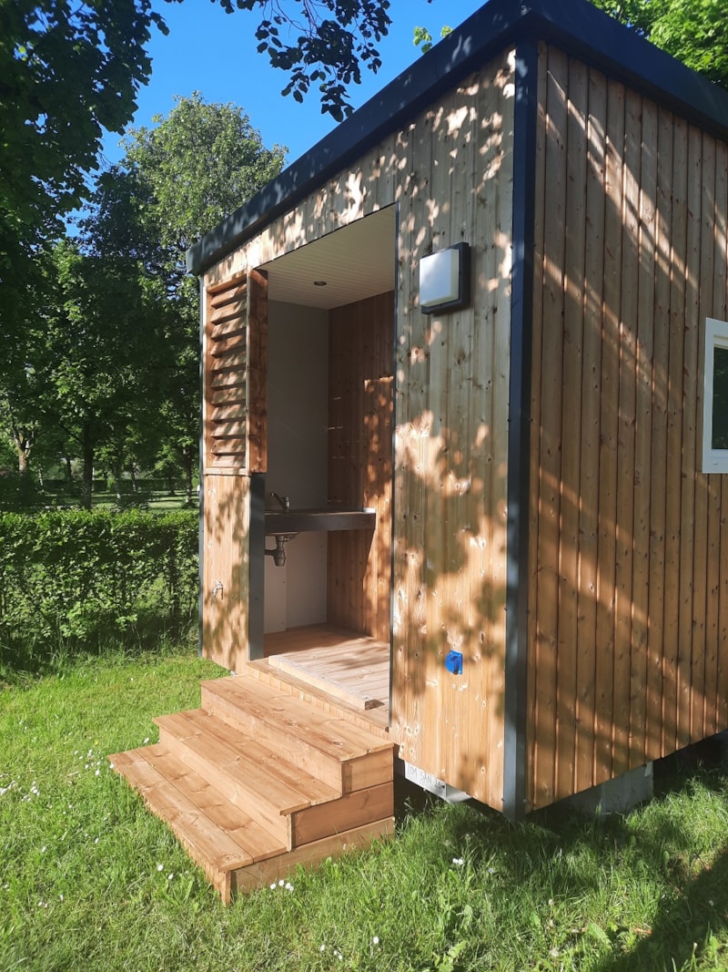 Standplaats Premium met (eigen) sanitair