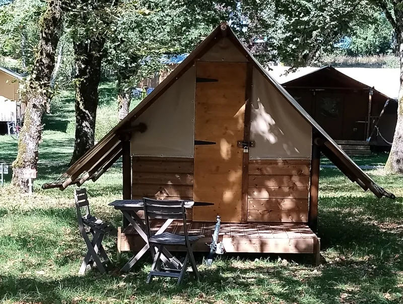 Mietunterkunft - Zelt Bivouac 1 Schlafzimmer - Camping de Boÿse