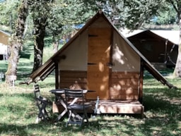 Accommodation - Tent Bivouac 1 Bedroom - Camping de Boÿse
