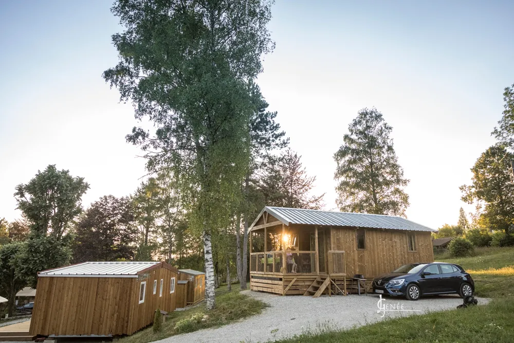 Location - Cabane Cocoon 2 Chambres - Camping de Boÿse