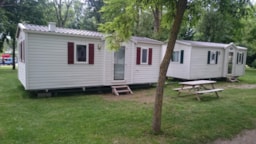 Huuraccommodatie(s) - Stacaravan 32M² - 2 Slaapkamers - Camping LARRIBAL
